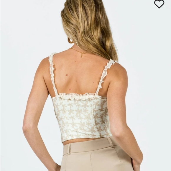 Princess Polly SEARLE FLORAL CORSET MULTI size 4 - Picture 3 of 14